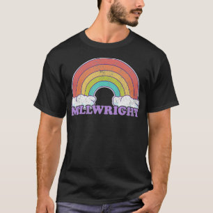 Camiseta Arcoiris y nubes brillantes