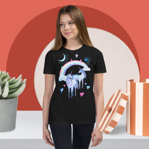 Camiseta Arcoiris y unicornios