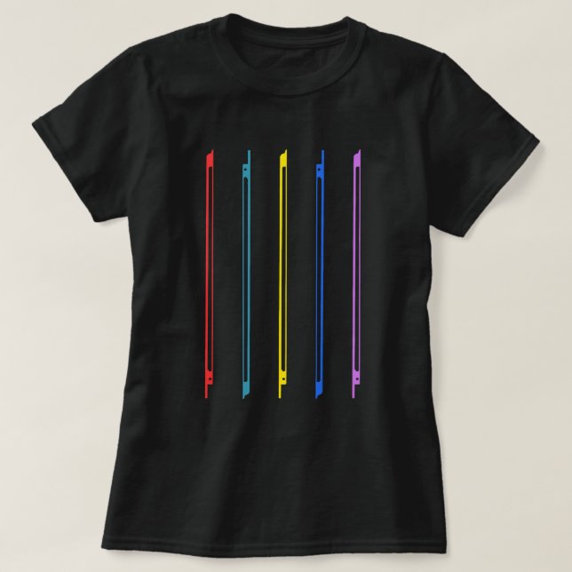 Camiseta Arcos de violín (Diseño del anverso)