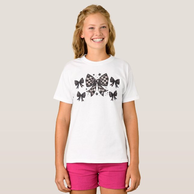 Camiseta Arcos negros y blancos (Anverso completo)