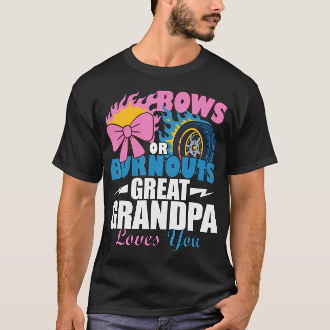 Camiseta Arcos O Quemaduras El Gran Abuelo Te Ama El Género (Anverso)