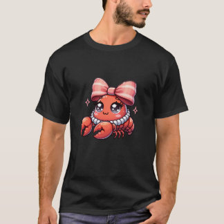 Camiseta Arcos rosados Corta Coquette Langostino y2k Limpio