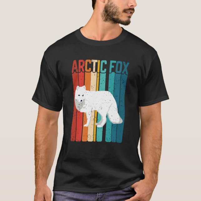 Camiseta Arctic Fox Artic Animals Cute Artic Fox Pajamas (Anverso)