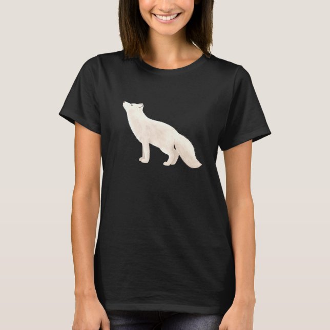 Camiseta Arctic Fox T Para Chicas Y Niños (Anverso)