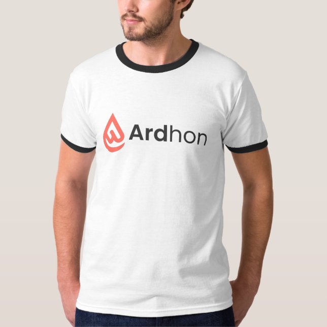 Camiseta Ardhon brand merch - wear your style, your way (Anverso)