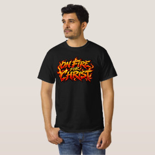 Camiseta Ardiendo por Cristo