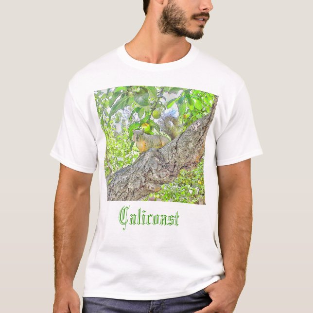 Camiseta Ardilla amistosa de la vecindad (Anverso)
