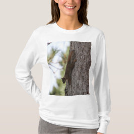 Camiseta ardilla boca abajo