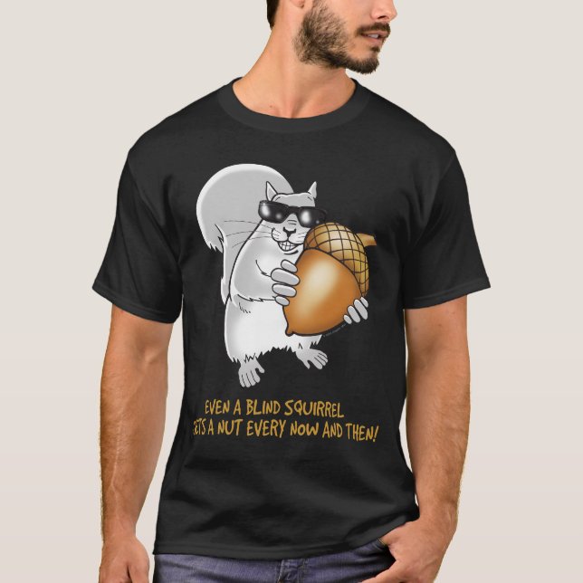 Camiseta Ardilla ciega (Anverso)
