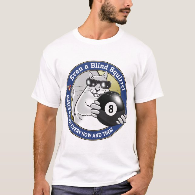 Camiseta Ardilla ciega (Anverso)