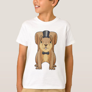 Camiseta Ardilla como novio con traje