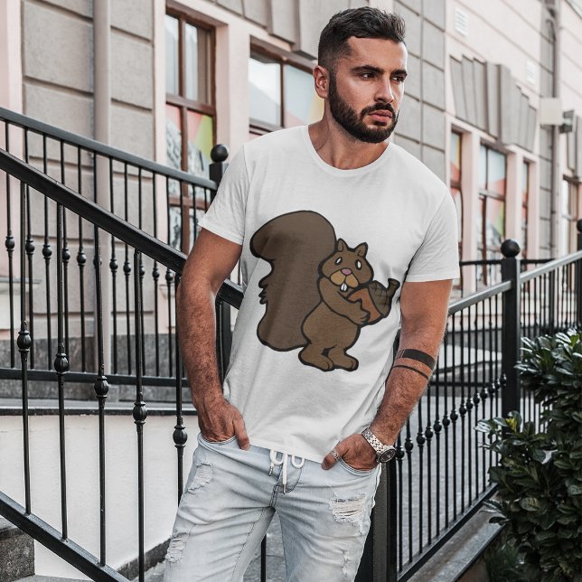 Camiseta Ardilla Con Acorn (Subido por el creador)