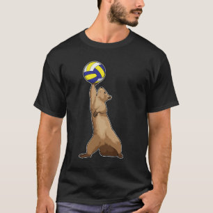 Camiseta Ardilla con voleibol