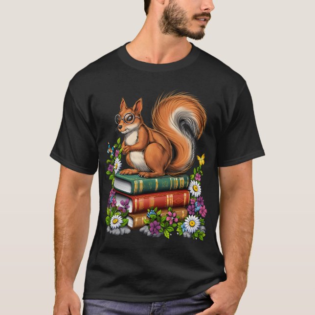 Camiseta Ardilla Cottagecore (Anverso)