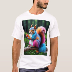 Camiseta Ardilla Cuta En La Rama-19274