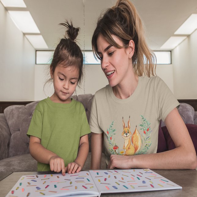 Camiseta Ardilla de acuarela (Watercolor Squirrel T-Shirt)