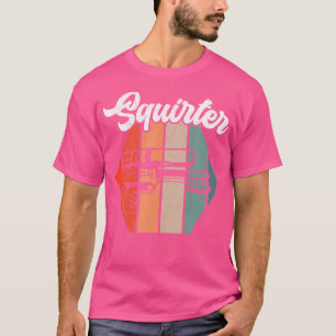 Camiseta Ardilla de agua de la salpicadura de agua de la pi