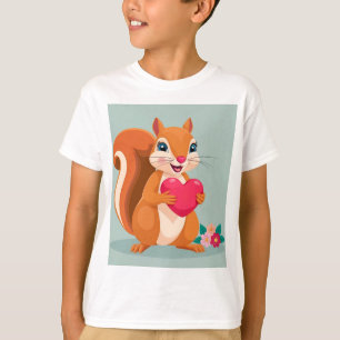 Camiseta Ardilla de amor para mamá