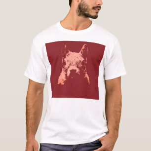 Camiseta ardilla de arte pop