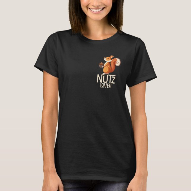 Camiseta Ardilla de cazadores nucleares Deez Nutz Deezs Nue (Anverso)