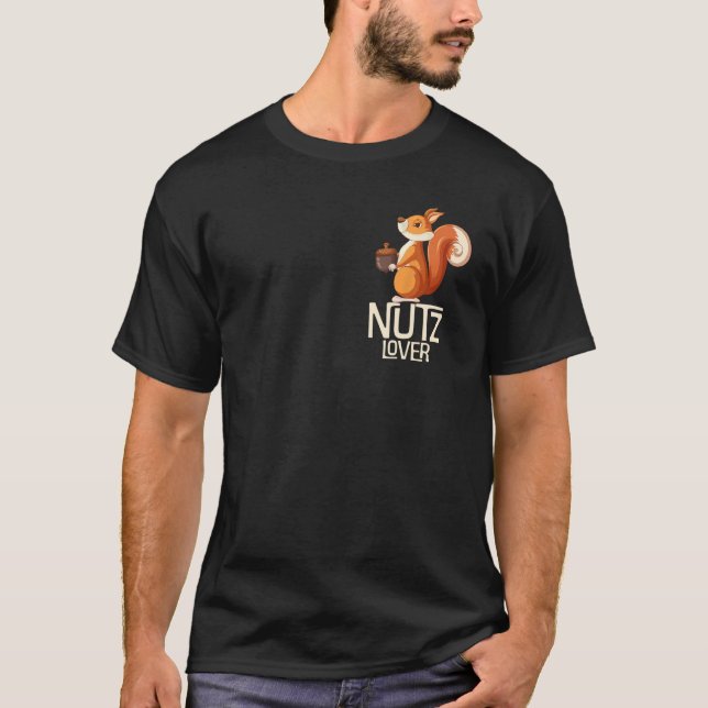 Camiseta Ardilla de cazadores nucleares Deez Nutz Deezs Nue (Anverso)