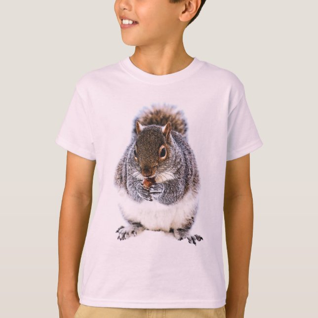 Camiseta Ardilla de comer (Anverso)