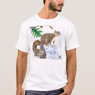 Camiseta Ardilla de Fox rojo