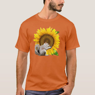 Camiseta Ardilla de girasol