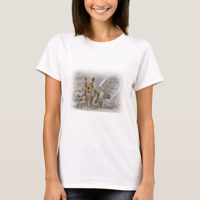 Camiseta Ardilla de gris del este (Anverso)