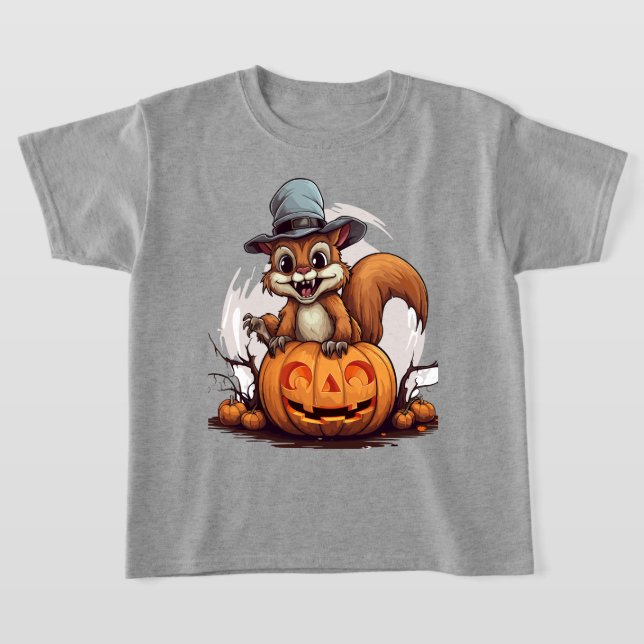 Camiseta Ardilla de Halloween (Distribución)