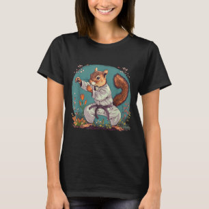 Camiseta Ardilla de Judo Naturaleza Taekwondo Karate MMA Ar