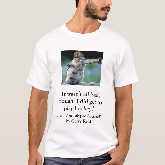Camiseta Ardilla de la apocalipsis (Anverso)