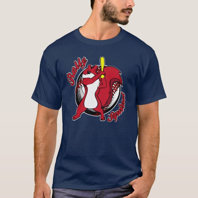 Camiseta Ardilla de la reunión - azul para hombre (Anverso)