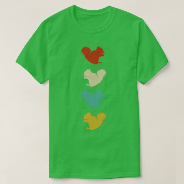 Camiseta Ardilla de las nueces de regalo de los amantes de  (Diseño del anverso)