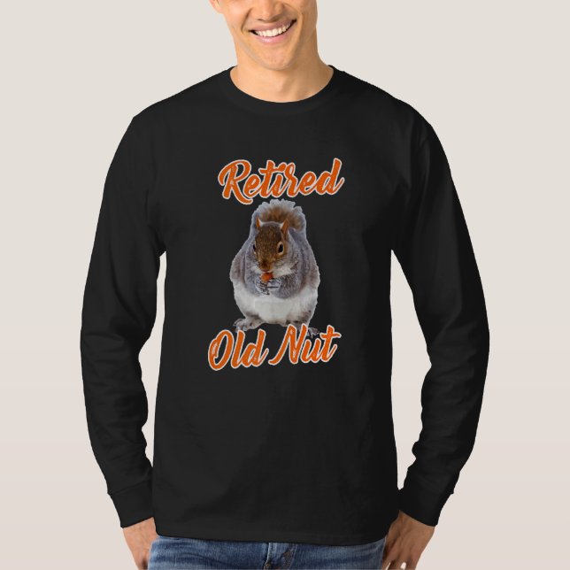 Camiseta Ardilla de mandíbula antigua retirada (Anverso)