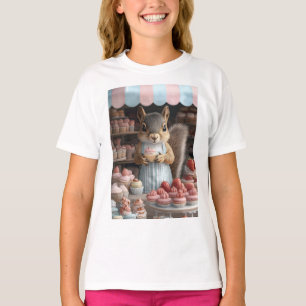 Camiseta Ardilla de masa con torta