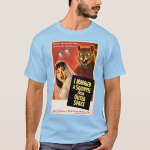 Camiseta Ardilla del espacio exterior