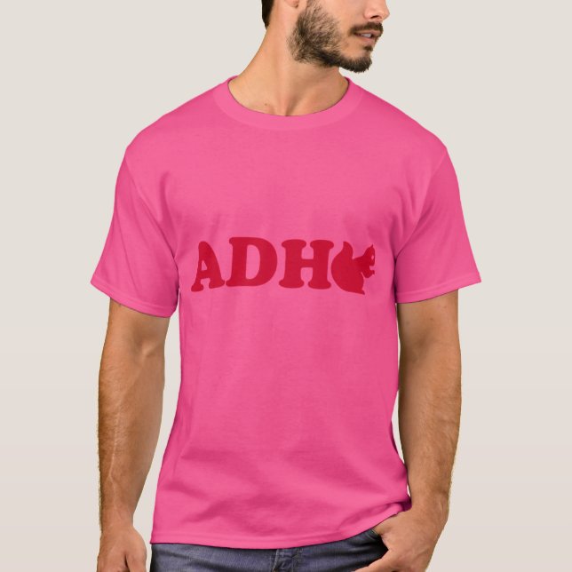 Camiseta Ardilla del TDAH (Anverso)