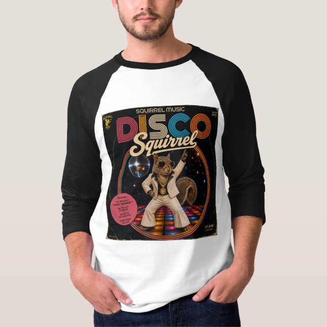 Camiseta Ardilla Disco (Anverso)