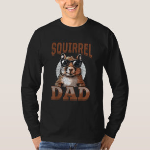 Camiseta Ardilla Divertida Animal Ardilla Papá