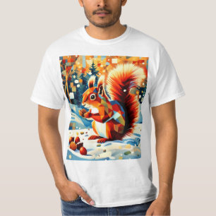 Camiseta Ardilla en la nieve 5