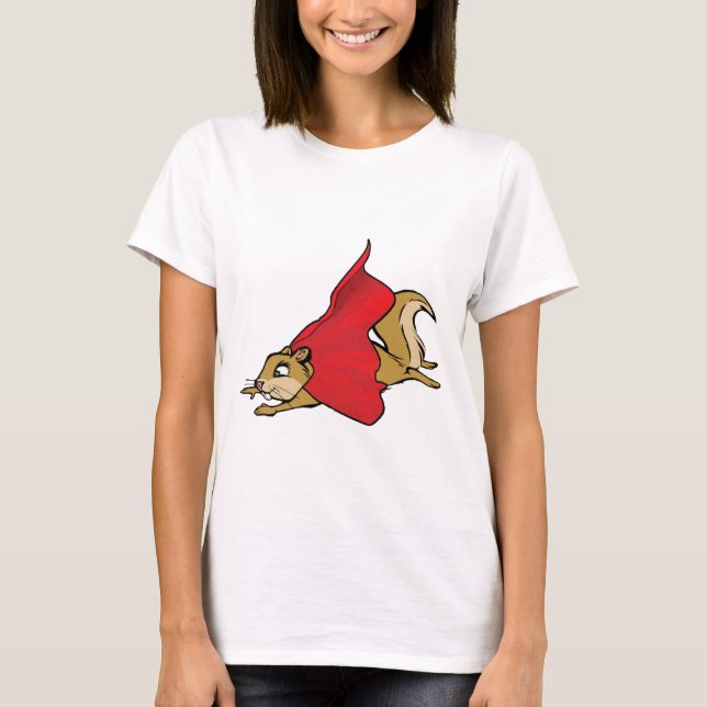 Camiseta Ardilla estupenda que vuela (Anverso)