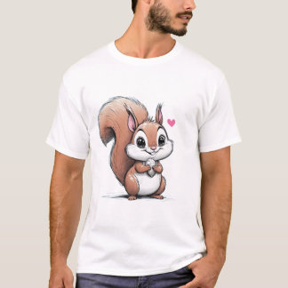 Camiseta Ardilla Feliz