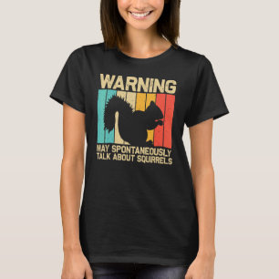 Camiseta Ardilla para hombres mujeres ardilla Chipmunk 80