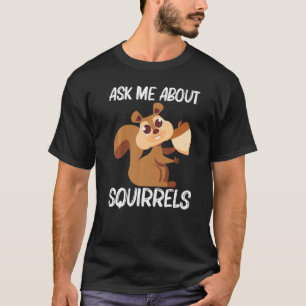 Camiseta Ardilla Para Hombres Mujeres Roedores