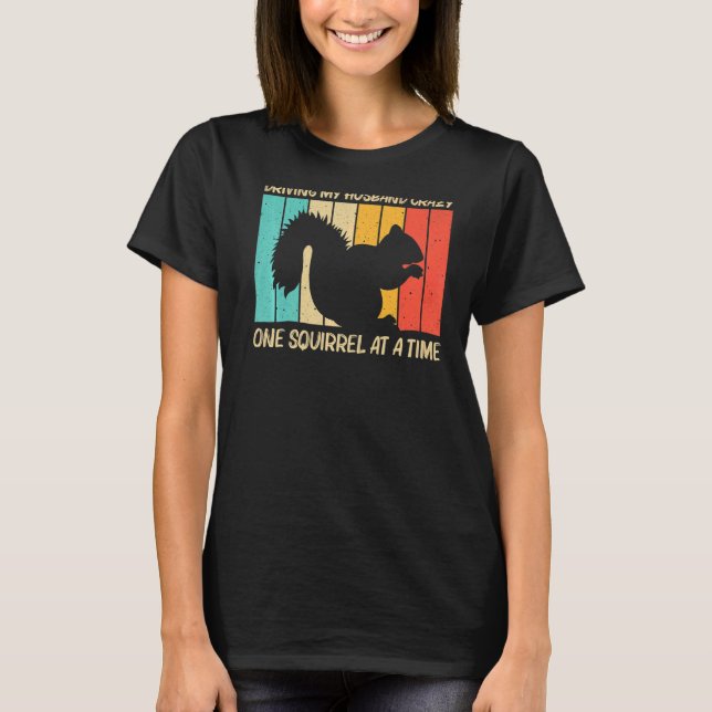 Camiseta ardilla para mujeres mamá Squirrel Chipmunk 80 (Anverso)