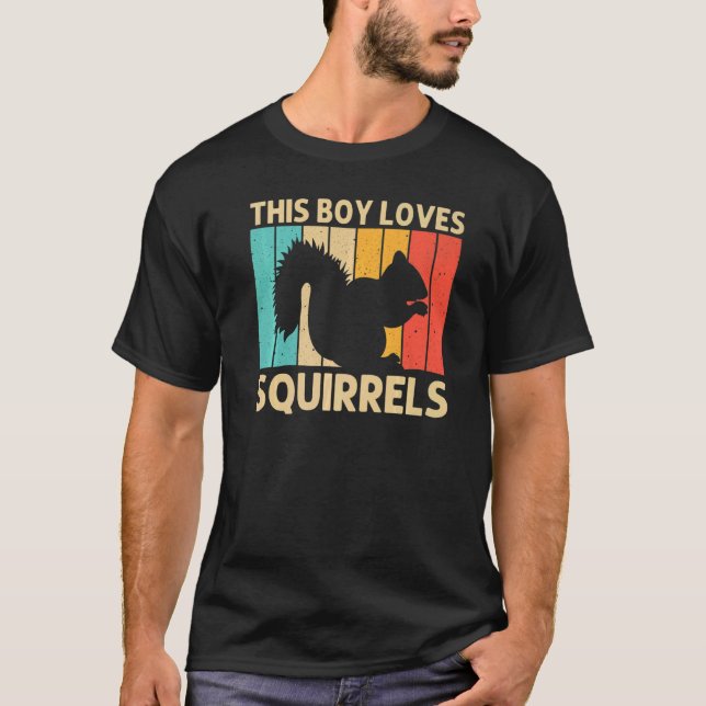 Camiseta Ardilla para niños ardilla Chipmunk 80 (Anverso)