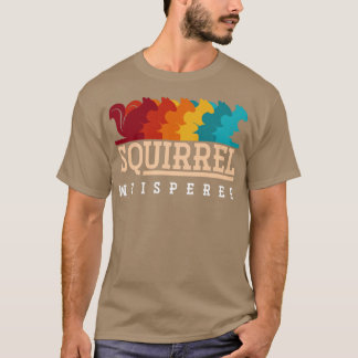 Camiseta Ardilla Retro Squirrel Whisperer Regalo Animal