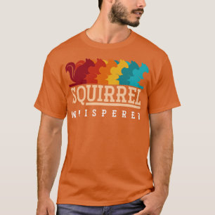 Camiseta Ardilla Retro Squirrel Whisperer Regalo Animal