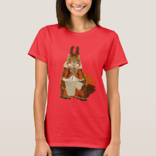 Camiseta Ardilla roja